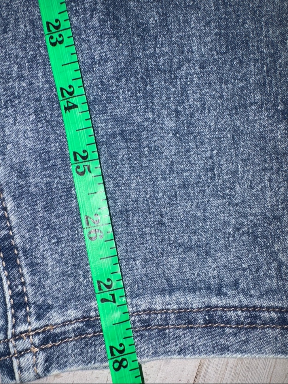 Terra & Sky Medium Blue Stretch Jeggings Sizs 3X (24W-26W) - Picture 9 of 12